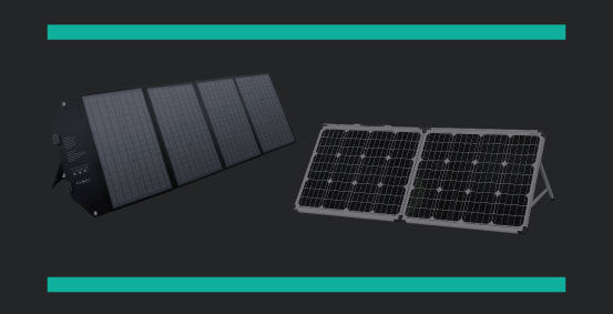 Mobile solar panel 100W / 18V / 5.6A